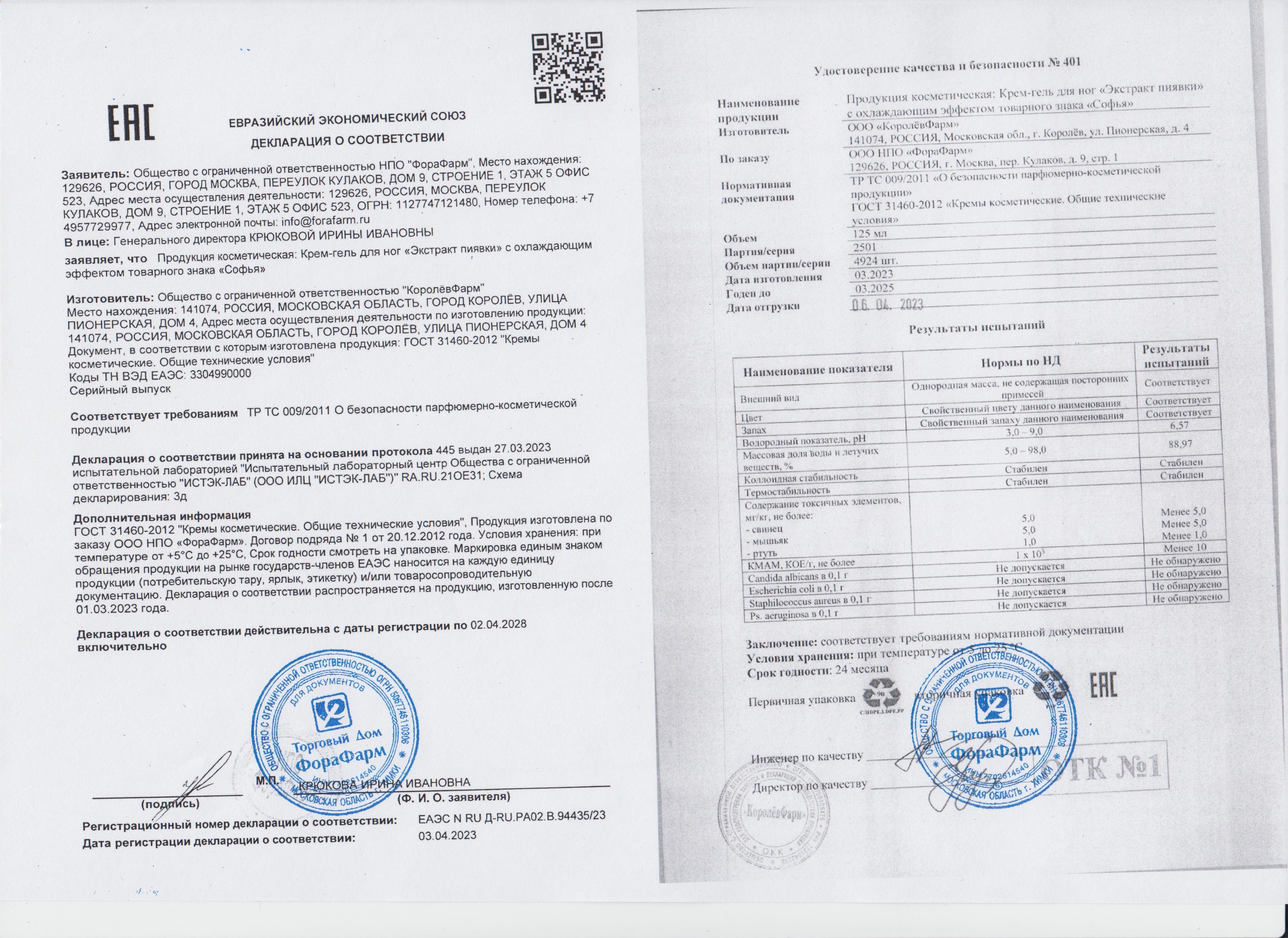 Паспорт №032023